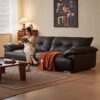 leather couch